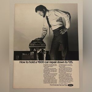 Ford 1983 Vintage Magazine Advertisement